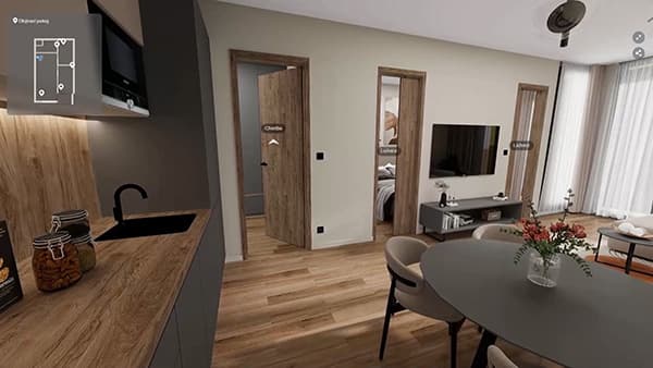 Virtuální prohlídka 1,5+kk